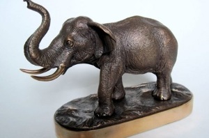 Elefante como símbolo de abundancia e prosperidade